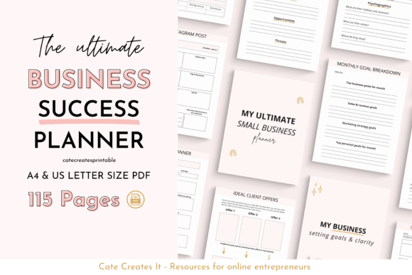 Download Printable Small Business Planner - Small business Collection