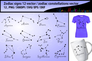 Download Zodiac Vector Silhouette Bundle - Vector silhouette Collection