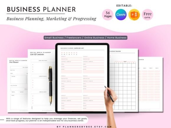 Download Business Planner, Small Business Plan - Small business Collection